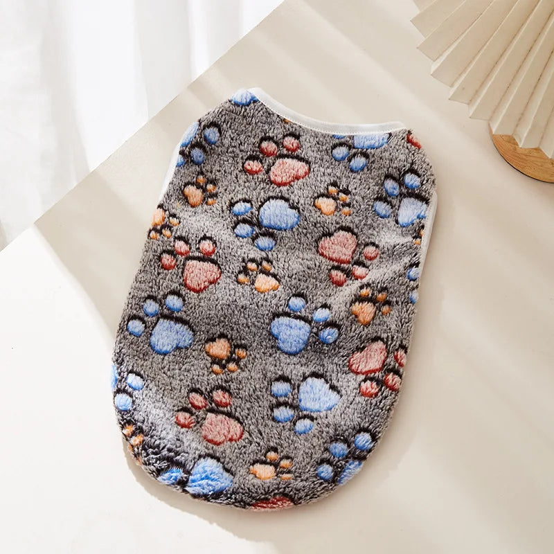 CHALECO DE DIBUJOS HUELLA