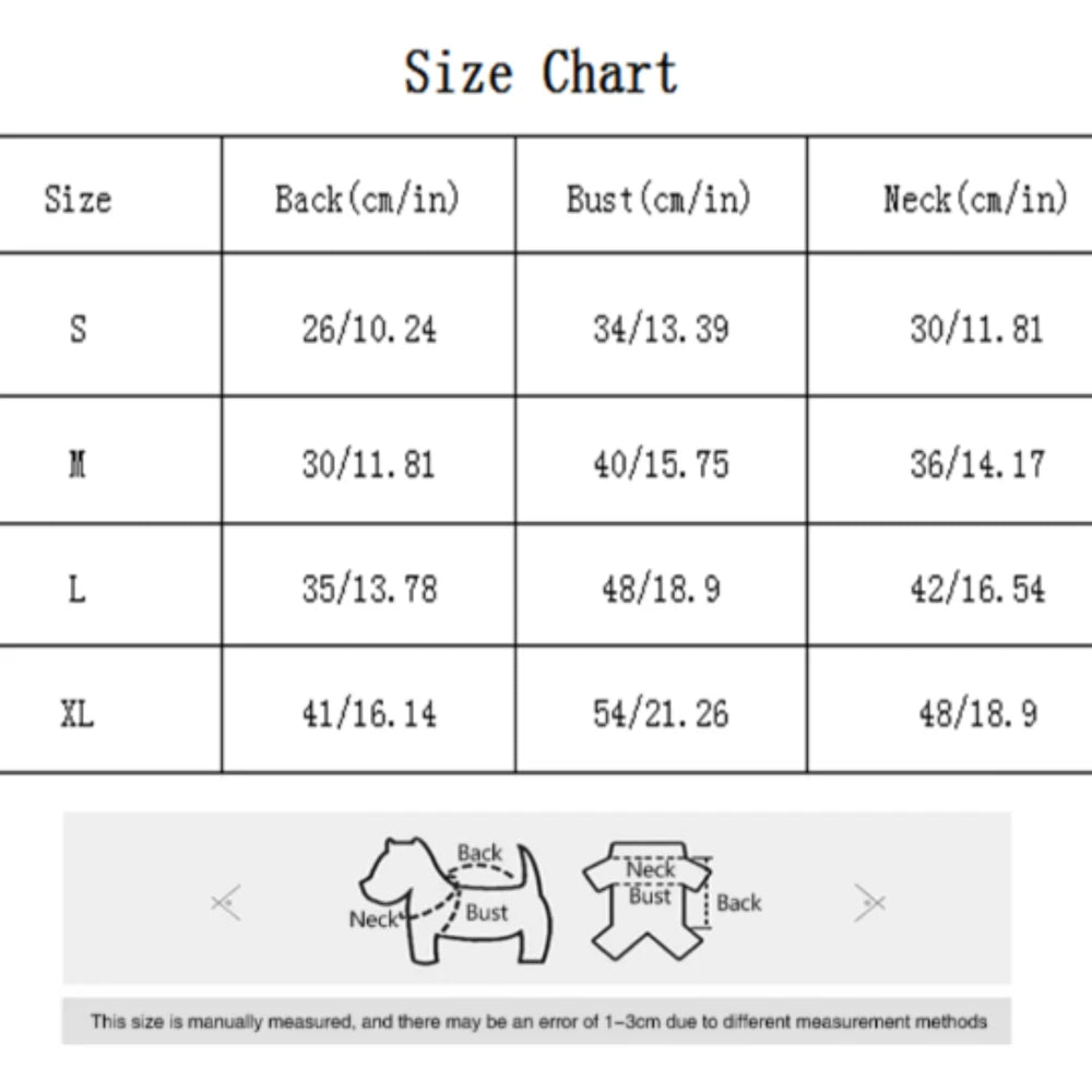 CHALECO PARA MASCOTA